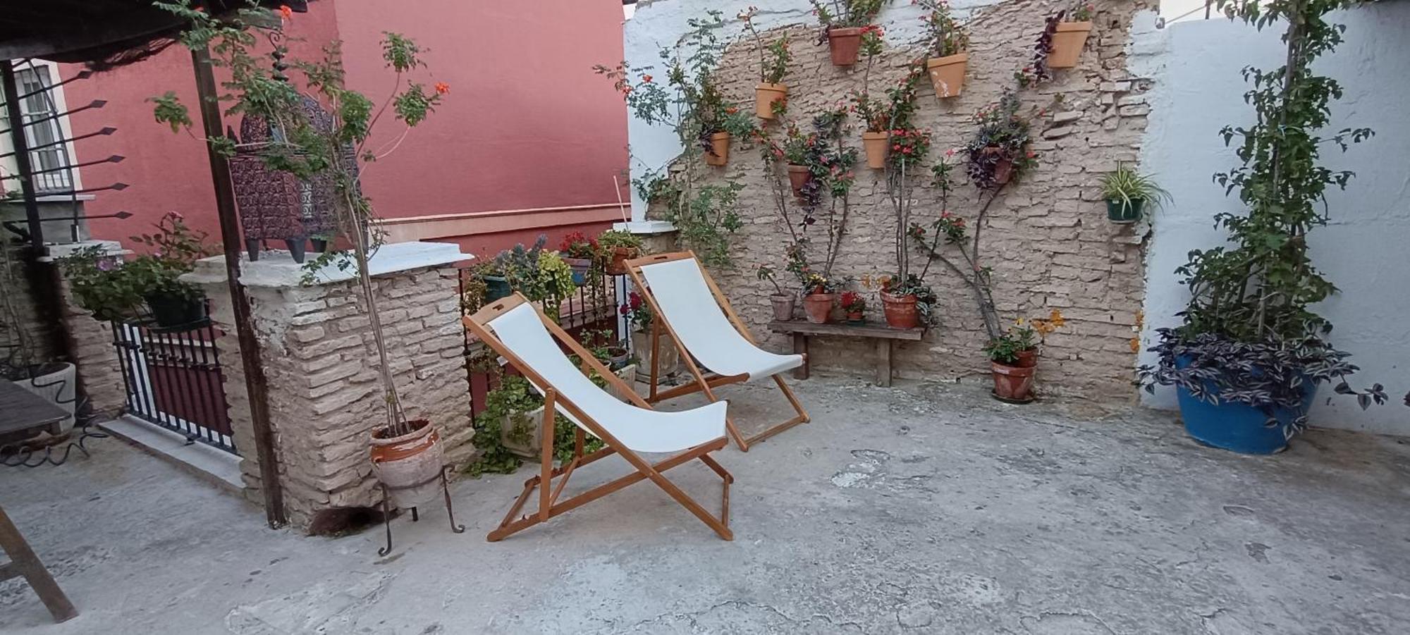 Casa Tenorio Barrio De Santa Cruz Sevilla Buitenkant foto